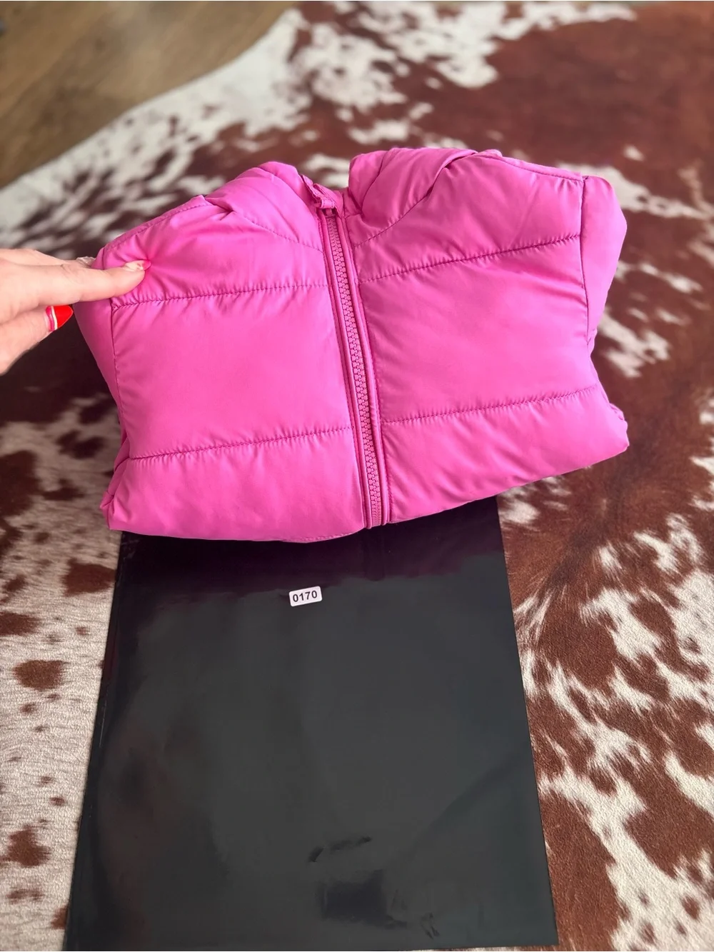 Kids Pink puffer winter Jacket coat